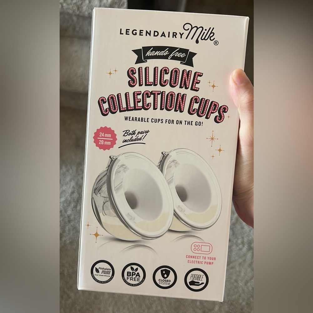 Legendairy Milk Collection Cups used 5 times